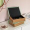Vintiquewise Set of 4 Vintage Book Design Decorative Boxes – Wedding Card Boxes, Keepsake Boxes, Craft Storage, Jewelry Organizers, Safe Boxes, Table Decor, or Simply as Decorative Storage